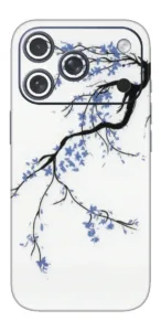 Elsa Indigo Blossom - Mobile 3D Textured Skins (Trend Series) design